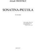 Sonatina Piccola for Clarinet